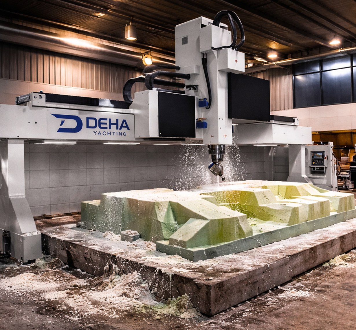 5 eksen CNC üretim altyapısı