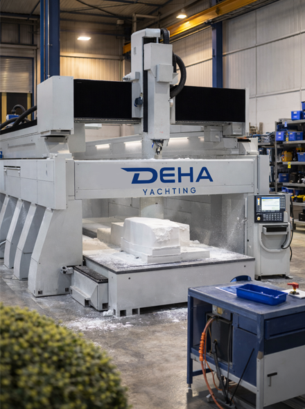 5 eksen CNC ile büyük ölçekli model işleme